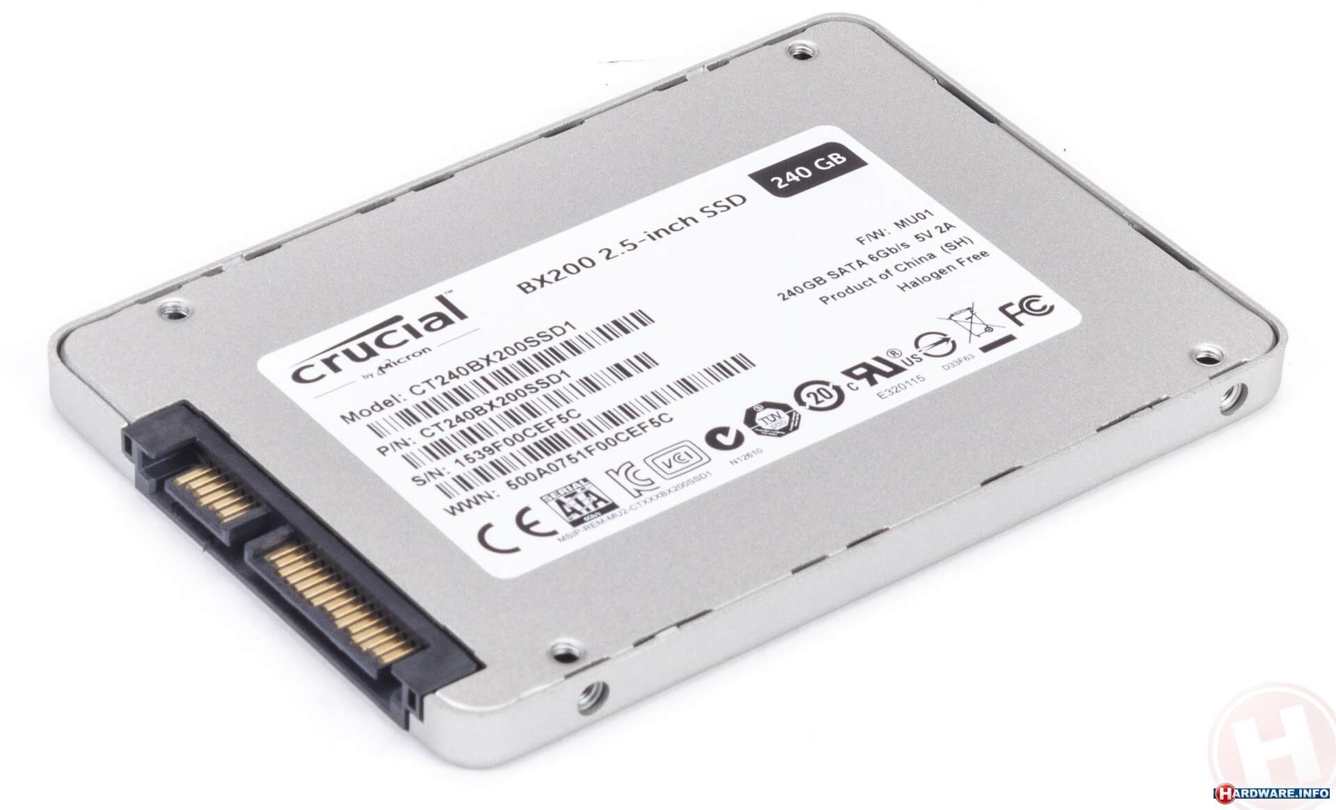 SSD Crucial 240GB